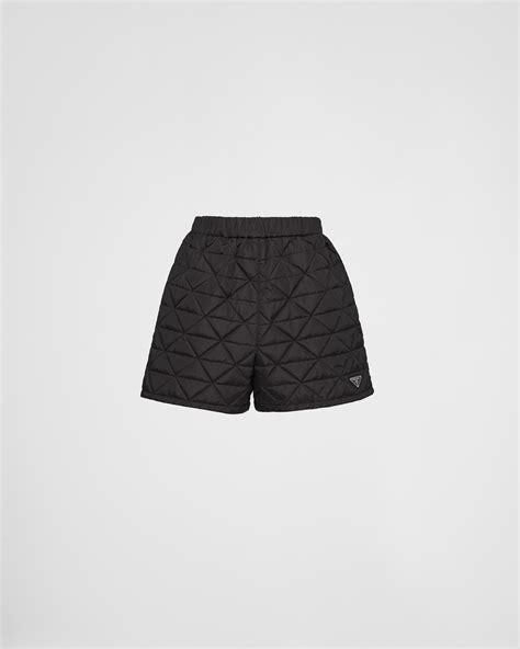 prada beach shorts|Prada longline shorts.